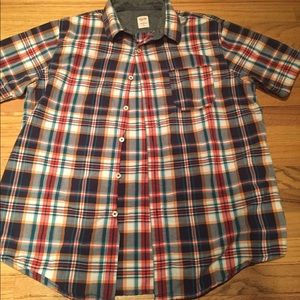 Men’s Mossimo Button down plaid shirt